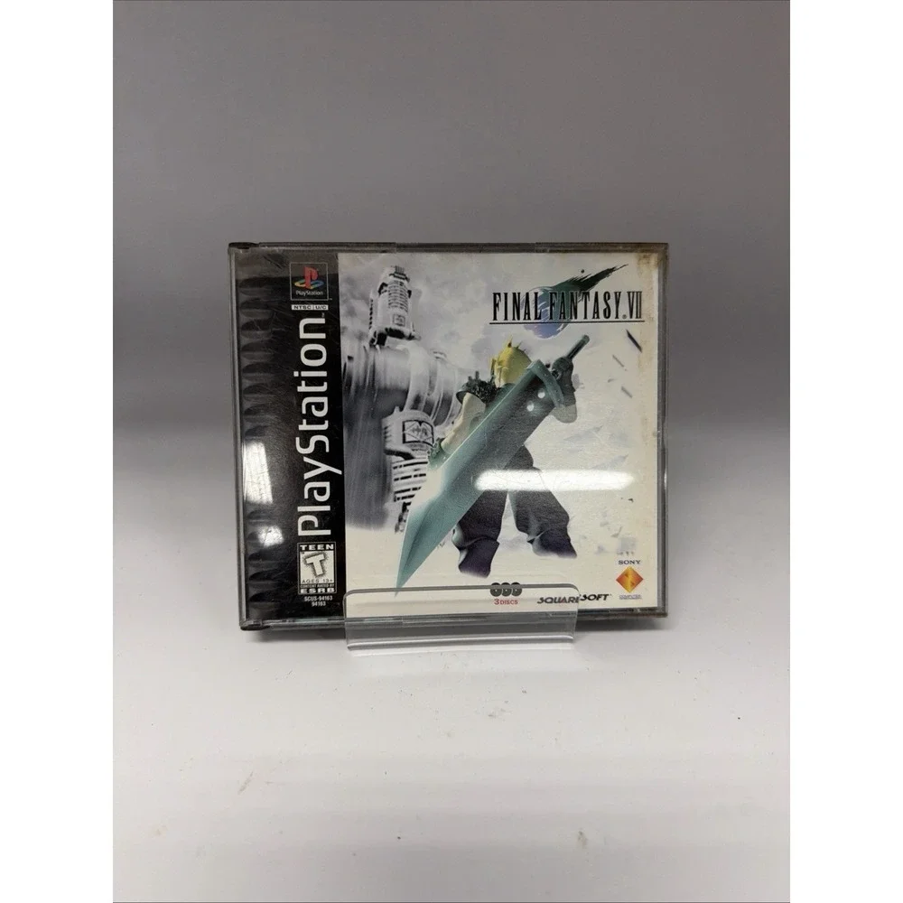 Final Fantasy VII 7 Playstation 1 Ps1 Misprint